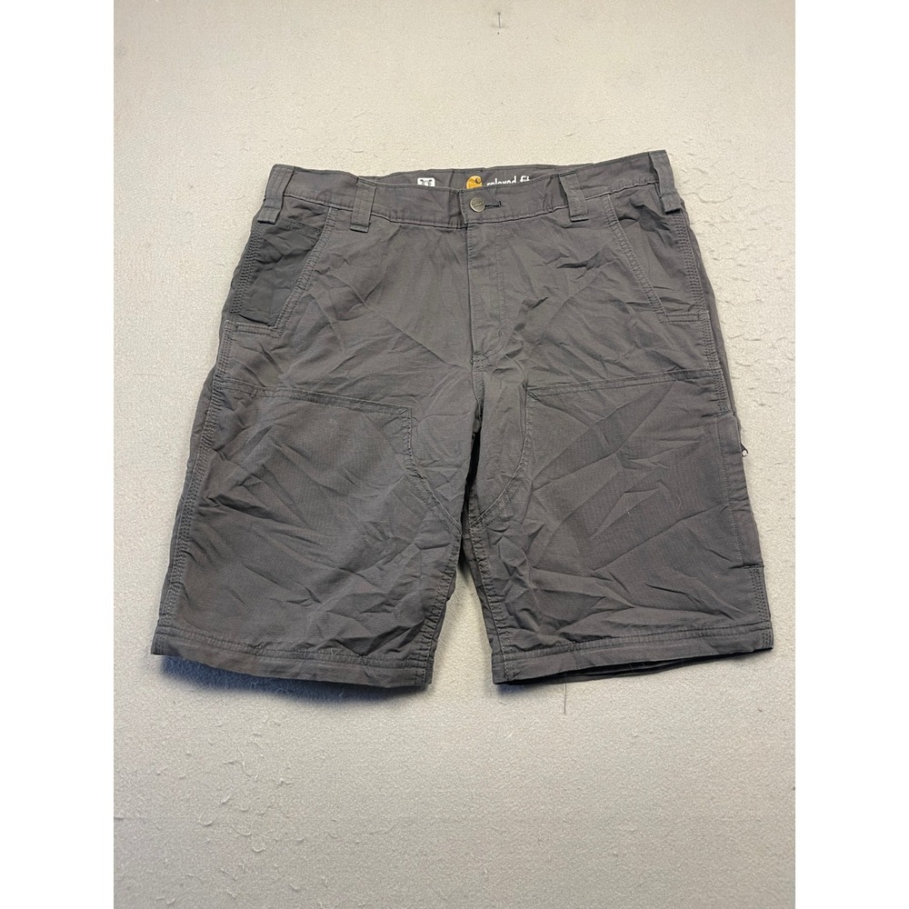 Carhartt Force Extremes Cargo Shorts Ripstop Gray W36 Mens